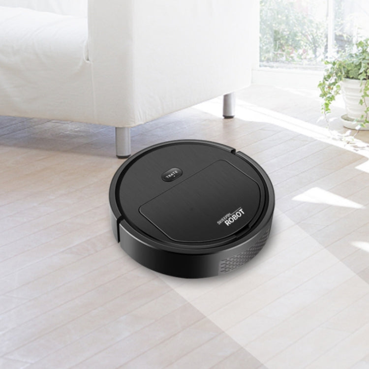 Household Automatic Smart Charging Sweeping Robot, Specification: Black
