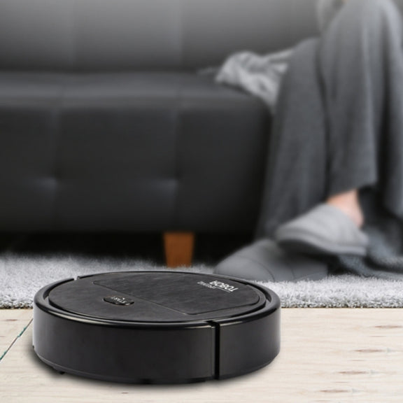Household Automatic Smart Charging Sweeping Robot, Specification: Black