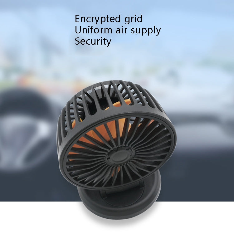 F409 Car Fan General Car Shaking Head Fan(USB Interface 5V)