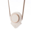 H3 Mini Lazy USB Hanging Neck Fan Student Outdoor Leafless Triangle Fan(White) - Electric Fans by PMC TechLife | Online Shopping South Africa | PMC TechLife | Buy Now Pay Later Mobicred