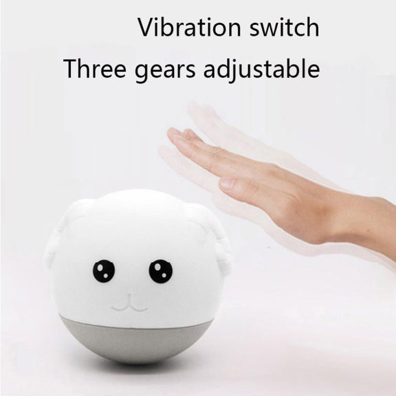 ZD-26 Silicone Children With Sleep Pat Night Light, Colour: Colorful