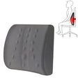 Lumbar Cushion Office Maternity Seat Cushion Car Lumbar Memory Foam Lumbar Pillow,Style: Standard (Gray) - Cushions & Pillows by PMC TechLife | Online Shopping South Africa | PMC TechLife | Buy Now Pay Later Mobicred