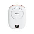DQ203 Lazy Hanging Neck Fan USB Mini Desktop Large Wind Fan(White) - Electric Fans by PMC TechLife | Online Shopping South Africa | PMC TechLife | Buy Now Pay Later Mobicred