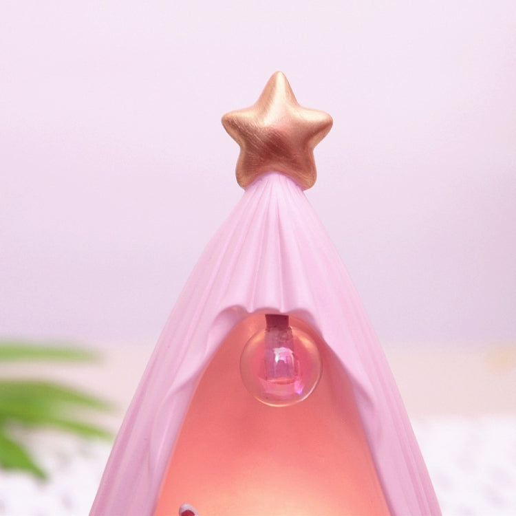 B82880 Room Decoration Atmosphere Night Light Bedside Lamp Ornaments, Size: Large(Purple)