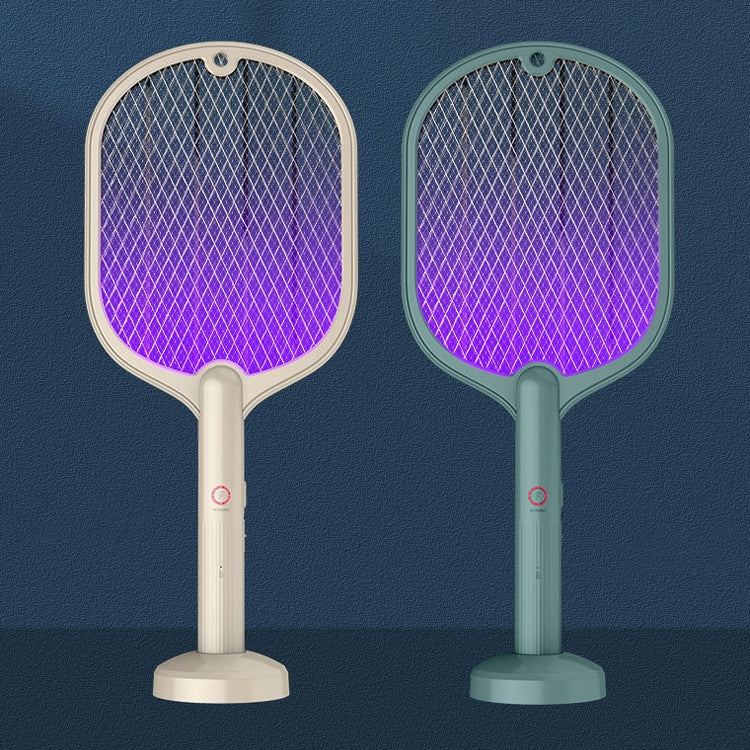 Smart Home Dual-Use Mosquito Swatter Mosquito Killer Fly Swatte(Beige)