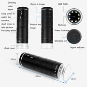 HD Digital Mobile Phone WIFI Electron Microscope Portable Magnifying Glass