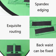 142cm EY-068 Green Background Cloth Folding ID Photo Green Screen Video Backdrop Board For E-Sports Chair