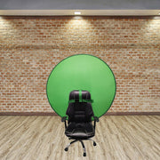 142cm EY-068 Green Background Cloth Folding ID Photo Green Screen Video Backdrop Board For E-Sports Chair