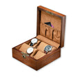 6 Slots Willow Watch Storage Box Jewelry Collection Display Box With Lock(Square) - free shipping - PMc TechLife - Order now!