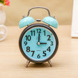 A32 Double Bell Alarm Clock Student Bedside Belt Alarm(Light Blue) - Alarm Clocks by PMc TechLife | Online Shopping South Africa | PMc TechLife | Buy Now Pay Later Mobicred