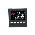 2159 Household Temperature And Humidity Display Alarm Clock Indoor Electronic Digital Display Multi-Function Color Screen Clock(Black) - free shipping - PMC TechLife - Order now!