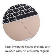 JRC 2 In 1 Full Support Sticker + Touchpad Film Computer Full Wrist Support Sticker Set For MacBook Air 13.3 A1932 (2018)(Deep Gray)
