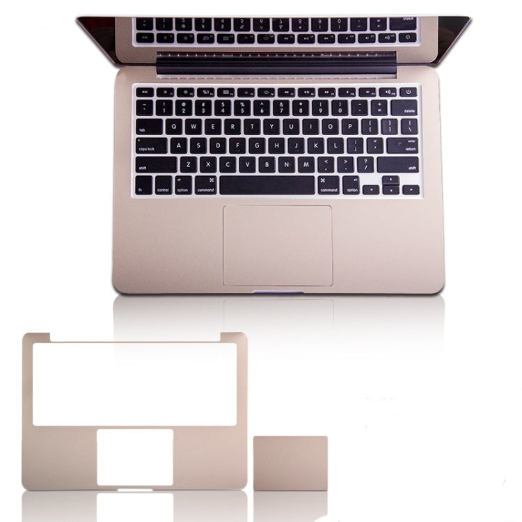 JRC 2 In 1 Full Support Sticker + Touchpad Film Computer Full Wrist Support Sticker Set For MacBook Air 13.3 A1932 (2018)(Deep Gray)