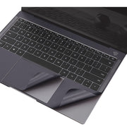 JRC 4 in 1 Computer Upper Cover + Lower Cover + Full Support Sticker + Touch Sticker Film Notebook Shell Protective Film For Huawei Matebook X Pro 2019 / 2020 (Gray)