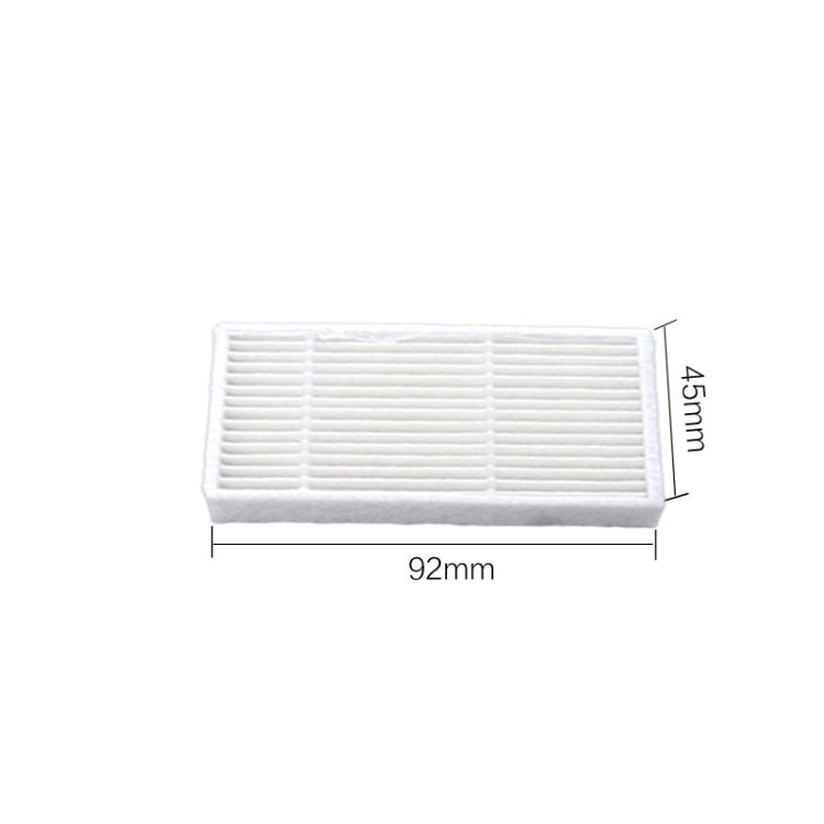Sweeping Robot Accessories For Proscenic 780T 790T Specification： 1 Main Brush+3 Pair Side Brush+5 Filter+4 Rag