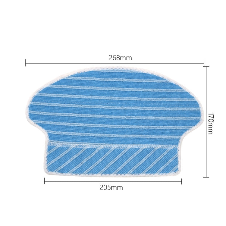 Sweeping Robot Accessories For Proscenic 780T 790T Specification： 1 Main Brush+3 Pair Side Brush+5 Filter+4 Rag