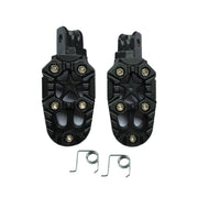 Motorcycle Modified Aluminum Alloy Foot Pedal Accessories(Black)