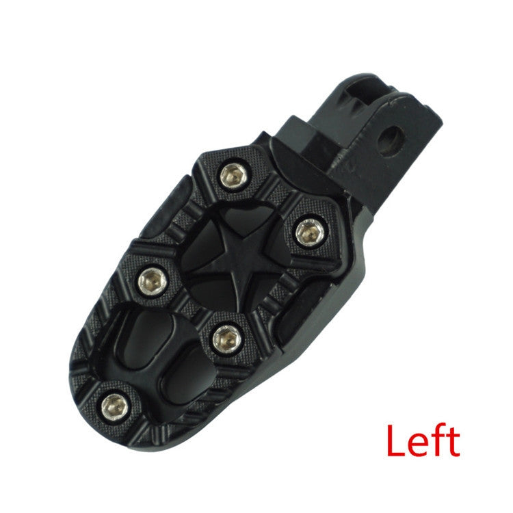 Motorcycle Modified Aluminum Alloy Foot Pedal Accessories(Blue)