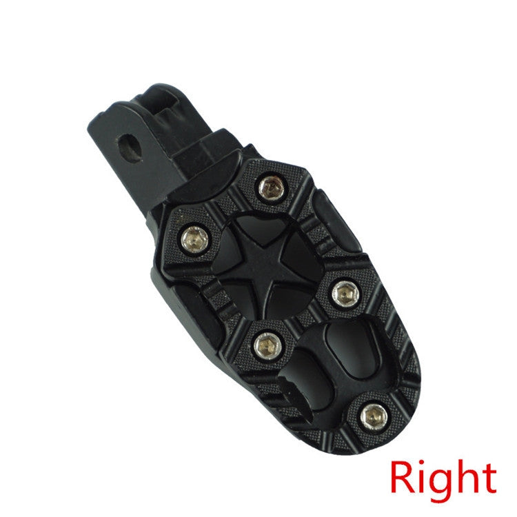 Motorcycle Modified Aluminum Alloy Foot Pedal Accessories(Yellow)