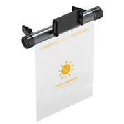 Car Storage Garbage Bag Bracket Car Mobile Phone Tablet Rear Pillow Holder(Titanium Gray)