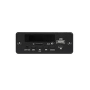 12V Folder Play With Power Amplifier MP3 Decoding Board With Recording Call Loss Motherboard With Bluetooth(Black)