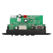 12V Folder Play With Power Amplifier MP3 Decoding Board With Recording Call Loss Motherboard With Bluetooth(Black)