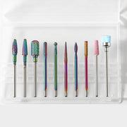 Tungsten Steel Alloy Nail Art Polished Head Set Grinding Machine Drain Brush Dead Polishing Tool, Specification: ZH06