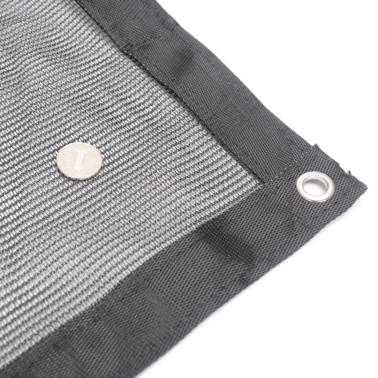 Rainproof Awning Thermal Insulation Round Wire Mesh Flower Stand Sun Shed, Specification: 50x48x36cm
