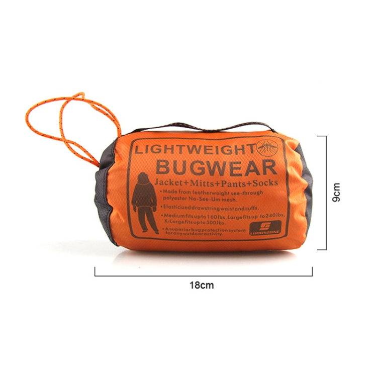 Camping Adventure Anti-Mosquito Suit Summer Fishing Breathable Mesh Clothes, Specification: Four-piece(S / M)