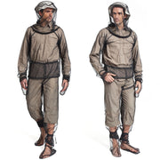 Camping Adventure Anti-Mosquito Suit Summer Fishing Breathable Mesh Clothes, Specification: Four-piece(S / M)