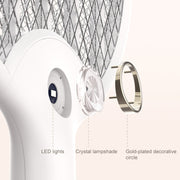 LED Mosquito Swatter USB Mosquito Killer, Colour: White (Without Base)