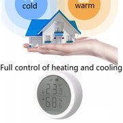LQ-698 Tuya Smart Home Wireless Temperature And Humidity Detector Sensor, Need to be used with Gateway (TBD05620685)