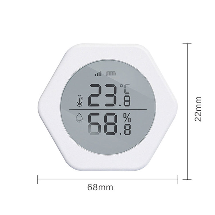 LQ-WS1 Tuya Smart Home Indoor Wireless Control Temperature And Humidity Sensor