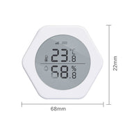 LQ-WS1 Tuya Smart Home Indoor Wireless Control Temperature And Humidity Sensor