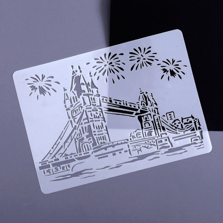 2 London Bridge Construction Series Painting Template Theme City A4 Label Template