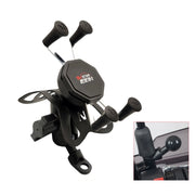 N-STAR N002 Motorcycle Bicycle Mobile Phone Bracket Riding Equipment(Large Tilted Head)