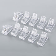 15 PCS Nail Crystal Mold Fixed Clip Crystal Glue Crystal Glue Shaping Clip