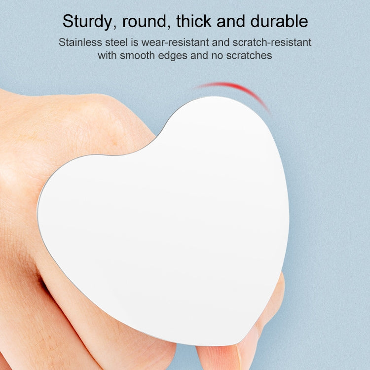 Beauty Makeup Stainless Steel Ring Palette Painted Palette Nail Set, Specification: Love