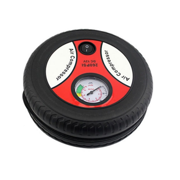 DC12V 12A Car Portable Air Pump Electric Car Tire Pump, Specification��� 25-cylinder Tire Inflatable Pump