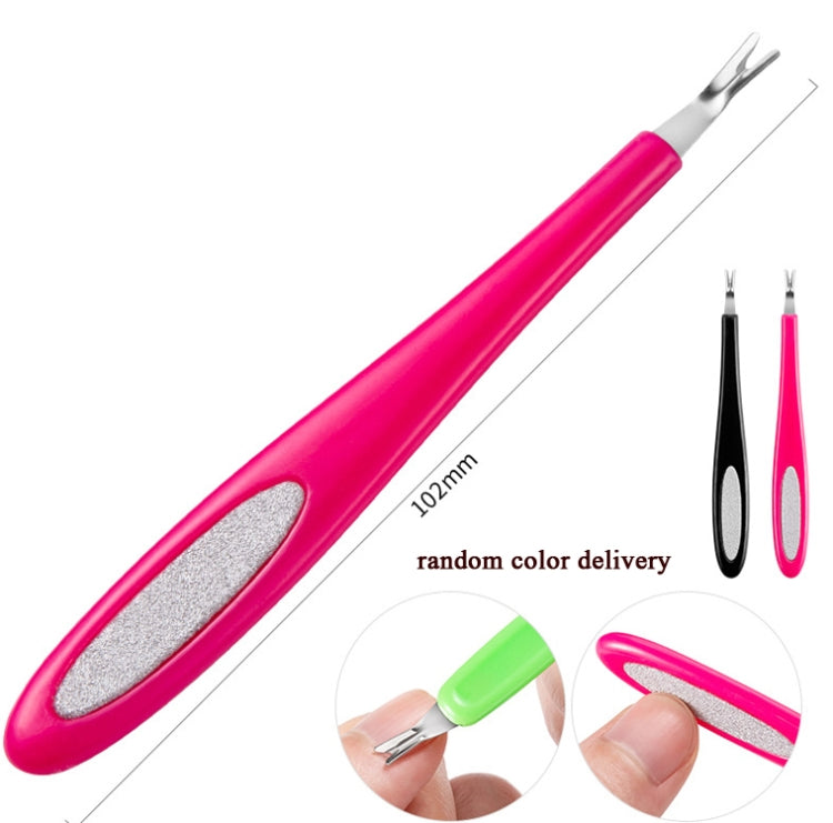 Manicure Tool  Set Fingernails Word Cut Set, Specification: Transparent French Large Set