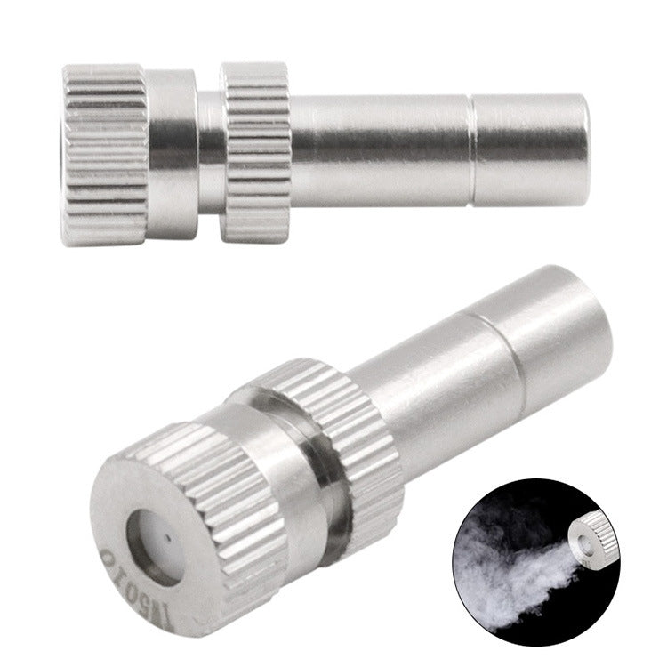6mm Humidifying And Dedusting Cooling Atomizing Sprinkler Quick-Plug Fog Misting Nozzle, Model: 0.15mm