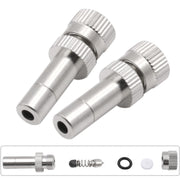 6mm Humidifying And Dedusting Cooling Atomizing Sprinkler Quick-Plug Fog Misting Nozzle, Model: 0.3mm