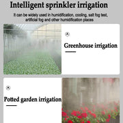 6mm Humidifying And Dedusting Cooling Atomizing Sprinkler Quick-Plug Fog Misting Nozzle, Model: 0.3mm