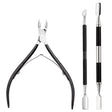 FABIYAN Stainless Steel Dead Skin Shear Steel Push Nail Art Tool Set, Specification:   Set 7 - free shipping - PMC Jewellery - Order now!