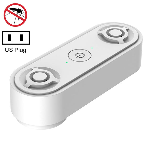 JL-215 Ultrasonic Mosquito Killer High-Power Double-Horn High-Frequency Mouse Repeller, Product specifications: US Plug(White)