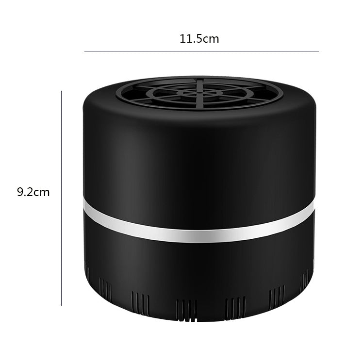 Home Bedroom Light Wave Physical Mosquito Trap Mosquito Lamp, Colour: Black