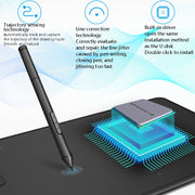 10Moons  G12 Digital Board Can Be Connected To Mobile Phone Hand Drawn Board Computer Painting Board Network Class Input Panel