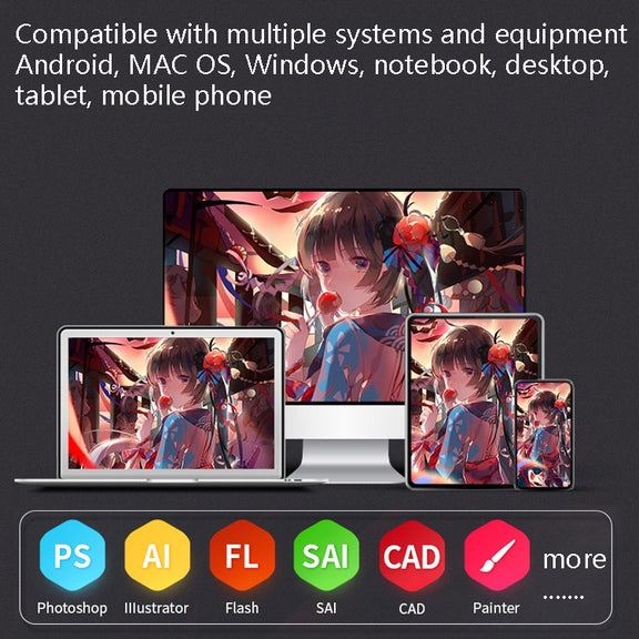 10Moons  G12 Digital Board Can Be Connected To Mobile Phone Hand Drawn Board Computer Painting Board Network Class Input Panel