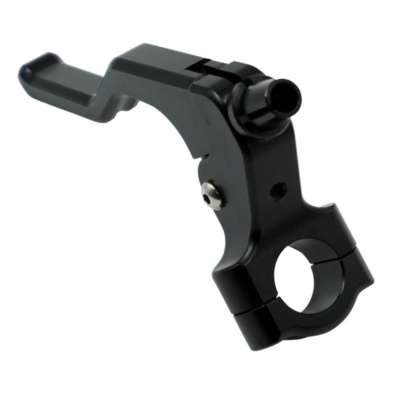 ATV Clutch Hand Brakes CNC Aluminum Alloy 22mm Handle Holder Universal Handbrake(Blue)