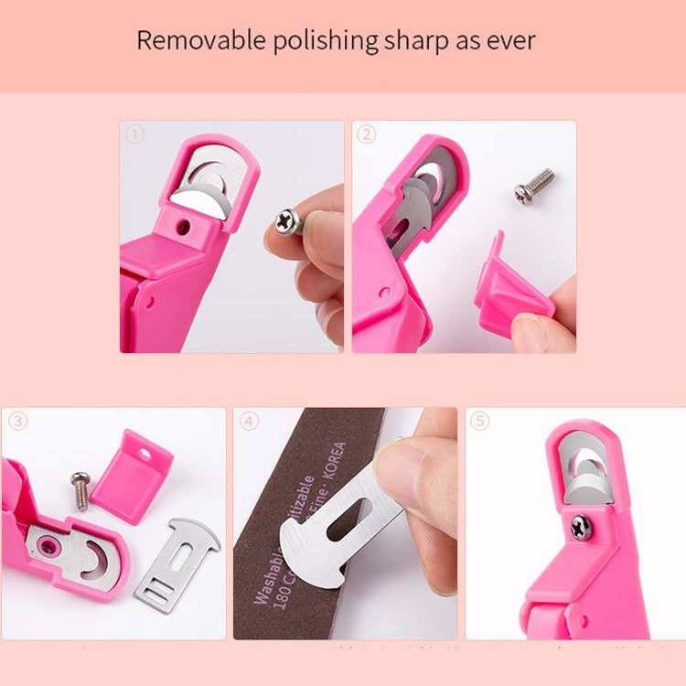 Nail Scissors U-Shaped Scissors DIY French Nail Fake Nail Scissors, Specification: Black